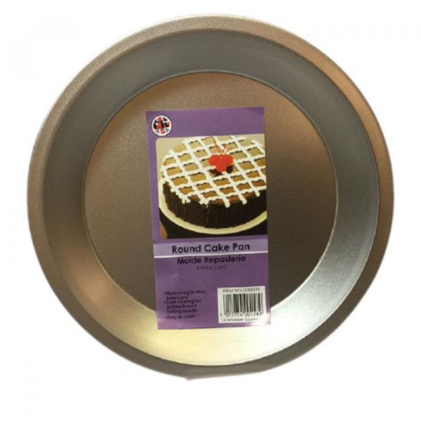 001589 ROUND CAKE PAN TIN